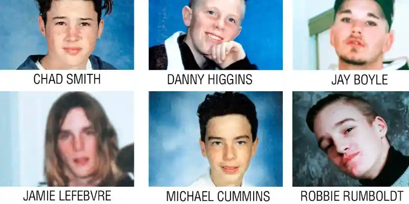 Jay, Chad Smith, Robbie Rumboldt, Jamie Lefebvre, Michael Cummins, Danny Higgins