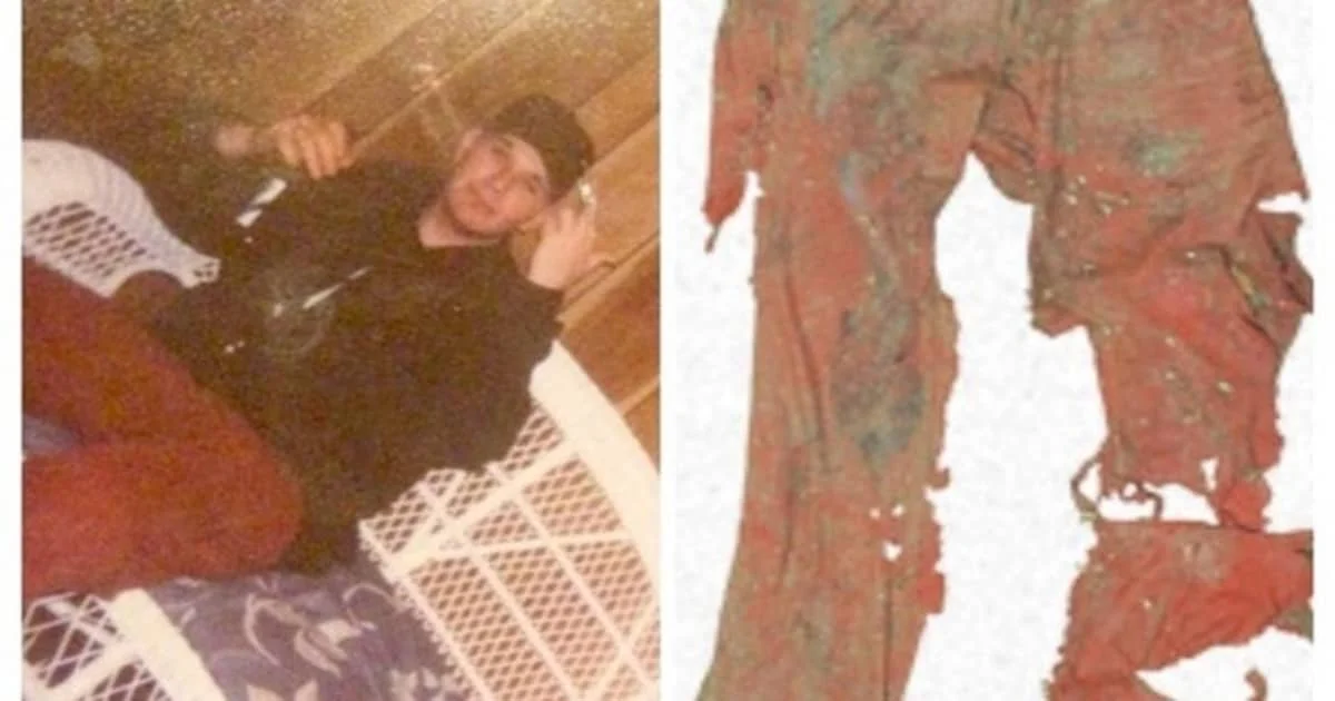 Remains encased in a pair of red pants were found in the Niagara River in 1998