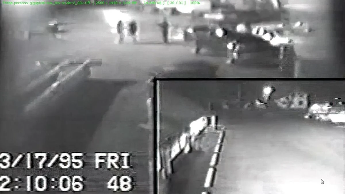 Security footage around the same time six teenage boys went missing